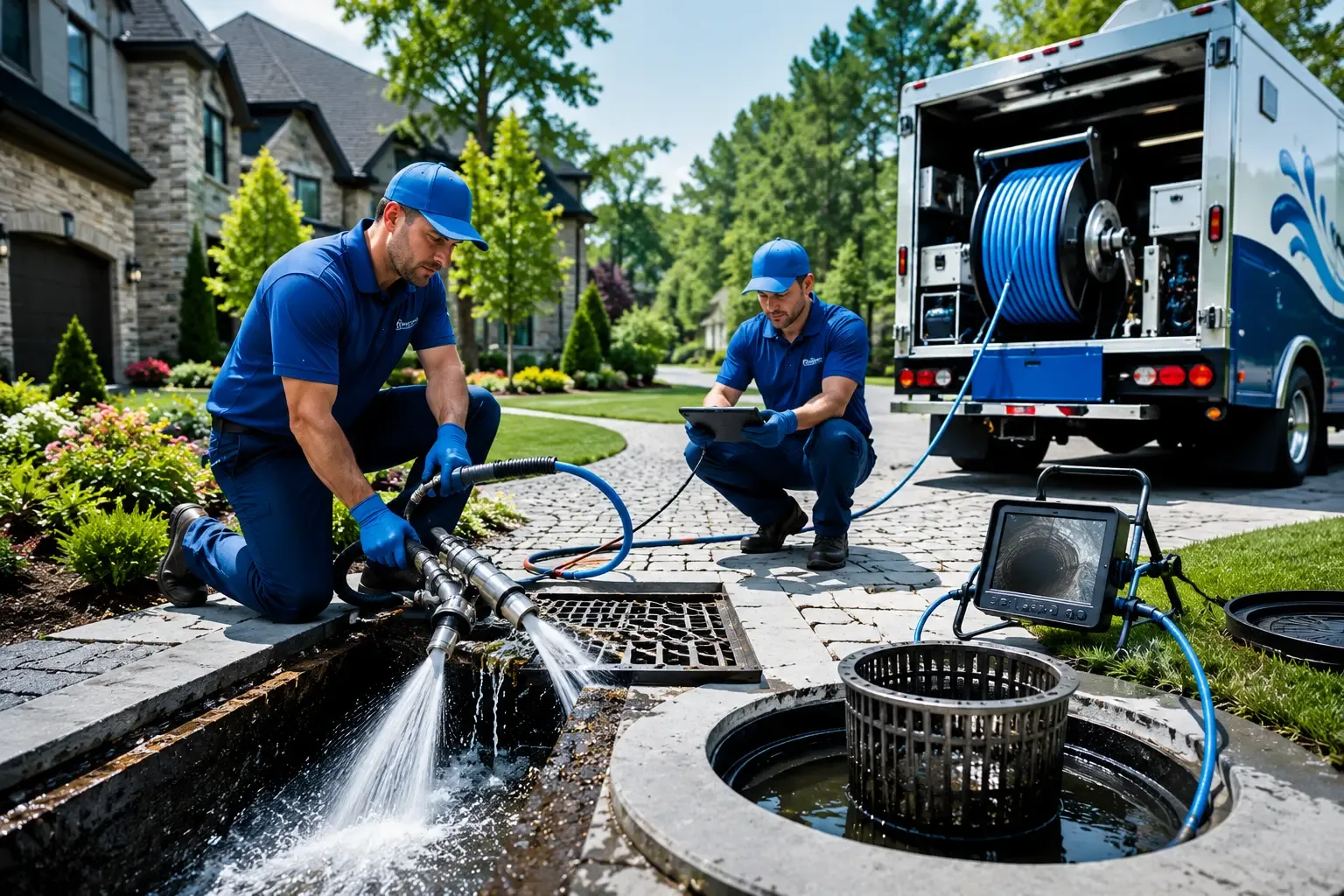 Local outdoor drain cleaning professionals in Dunkirk, OH