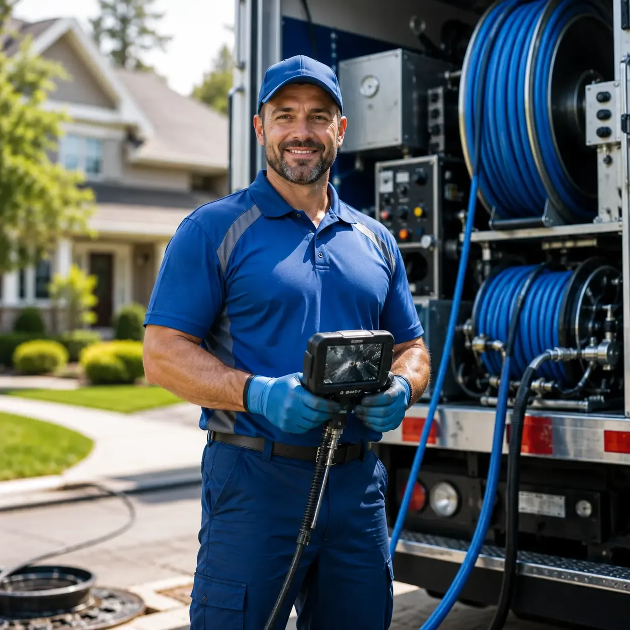 Local outdoor drain cleaning specialists in Dunkirk, OH